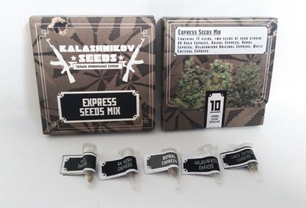 Express seeds mix fem, Kalashnikov Seeds